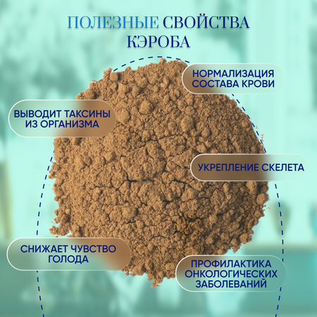 Кэроб Оргтиум средняя обжарка 500 г