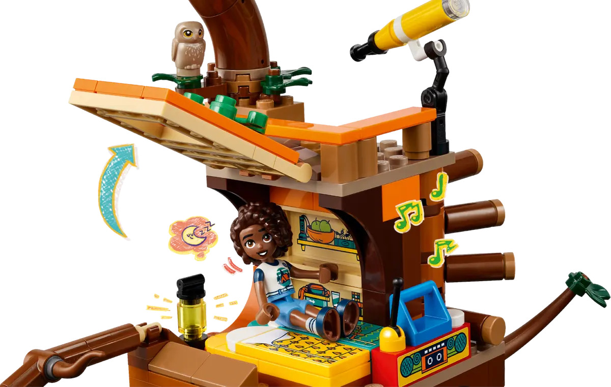 Конструктор LEGO Friends Домик на дереве 1128 дет. - фото 10