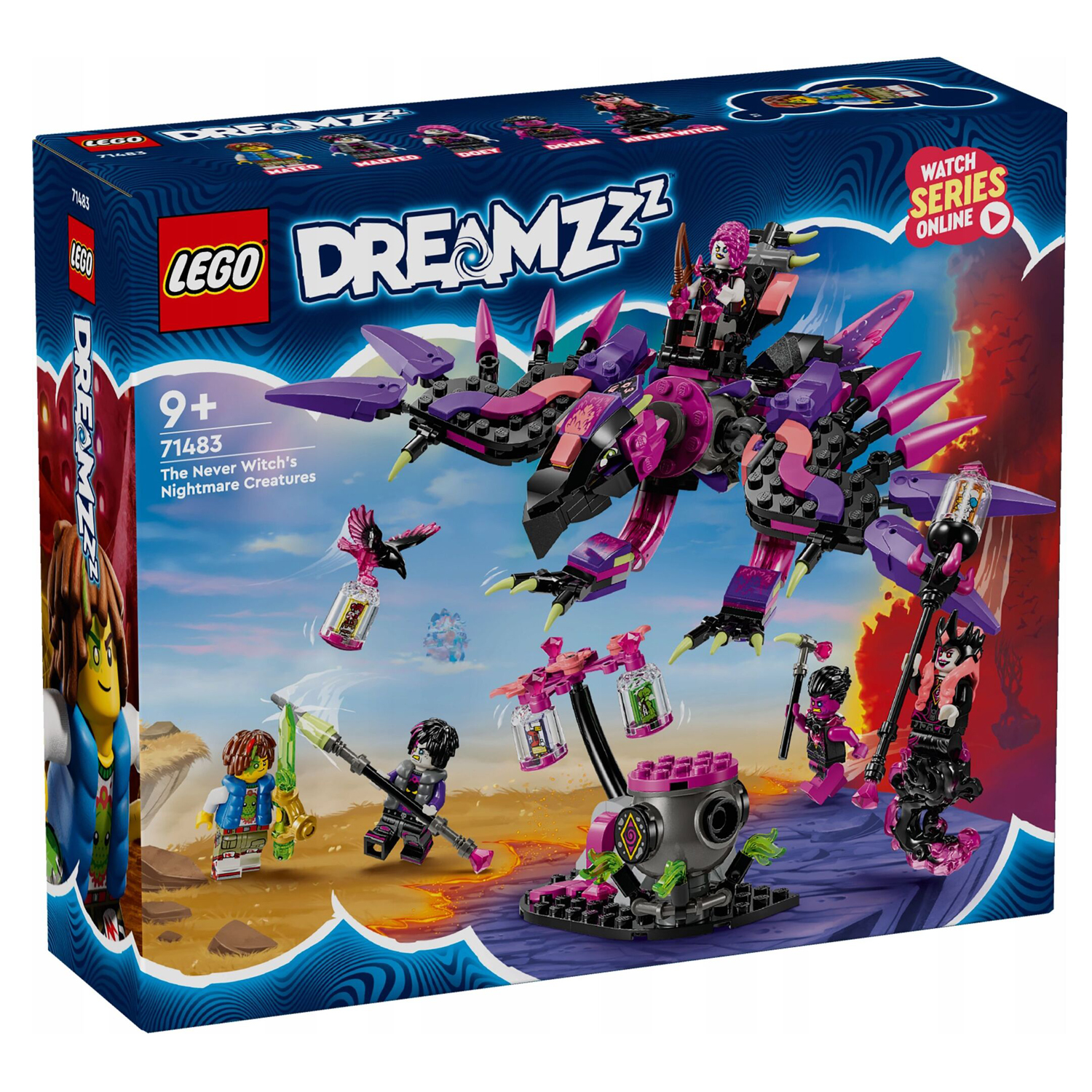 Конструктор LEGO DREAMZzz Кошмарные Ведьмы Невер 457 дет. - фото 9