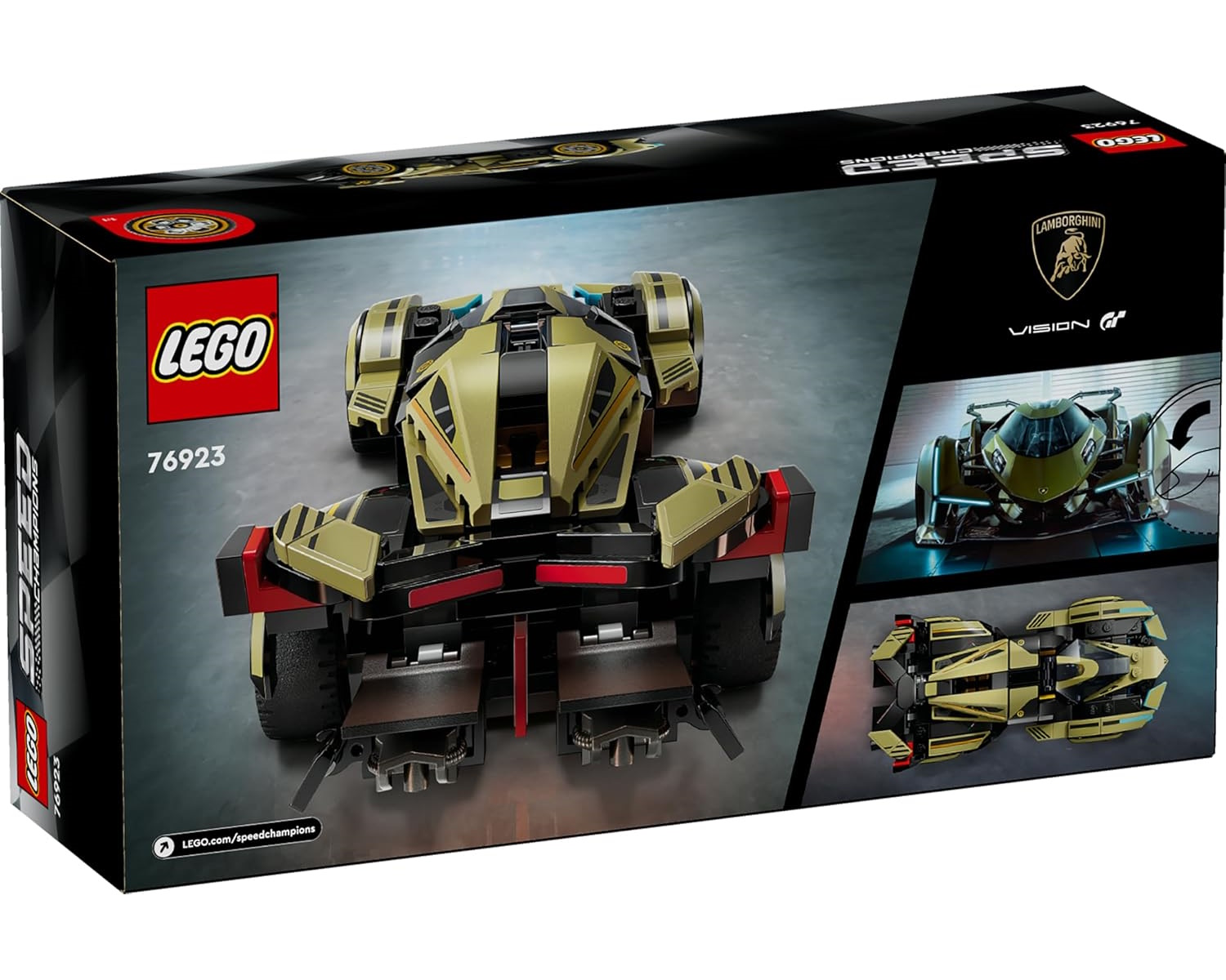 Конструктор LEGO Speed Champions Lamborghini V12 Vision GT 230 дет. - фото 6