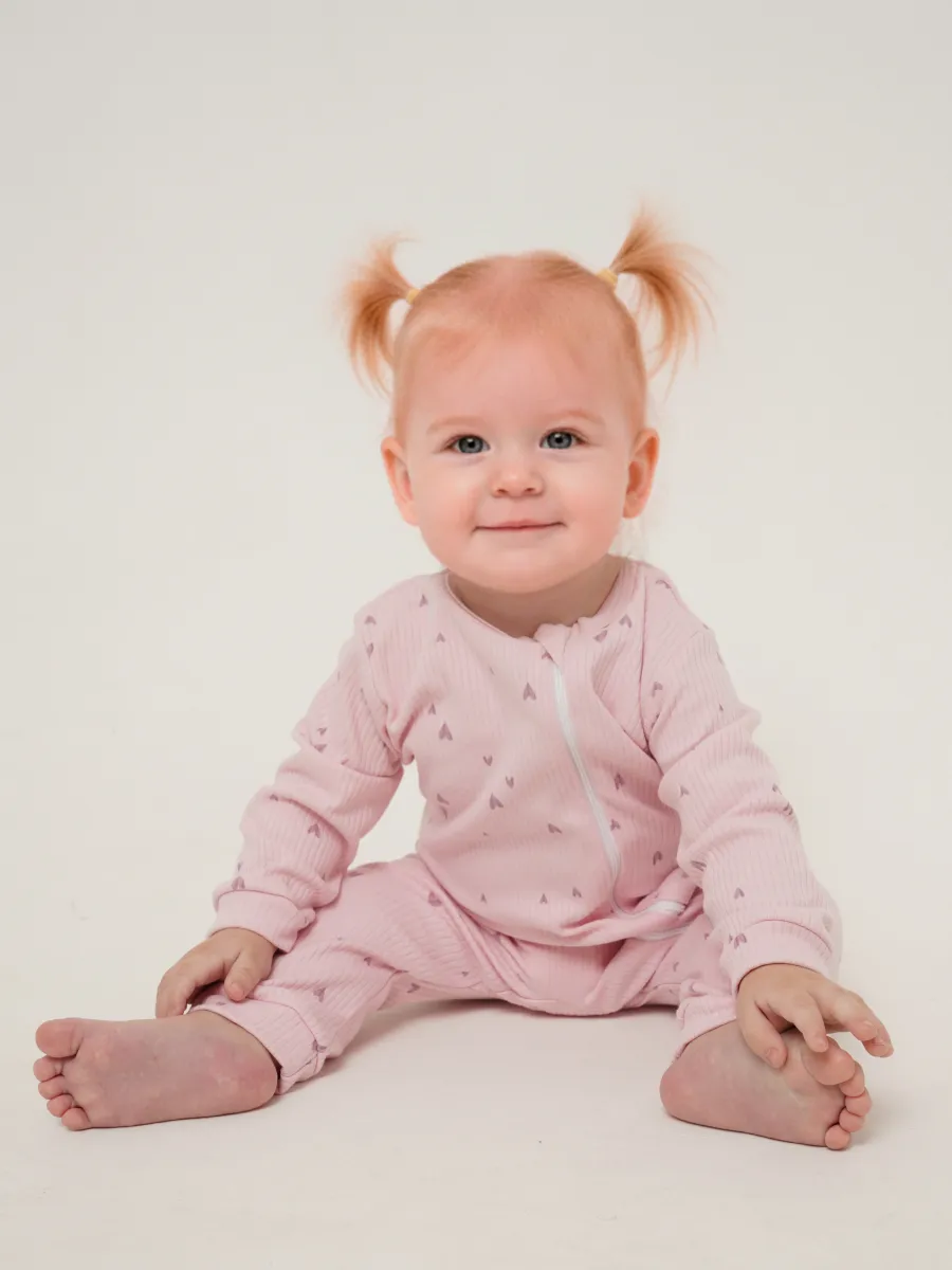 Комбинезон 3 шт Супер Пупс нбр/3пр/кмбнмол/сердцалюбви - фото 7