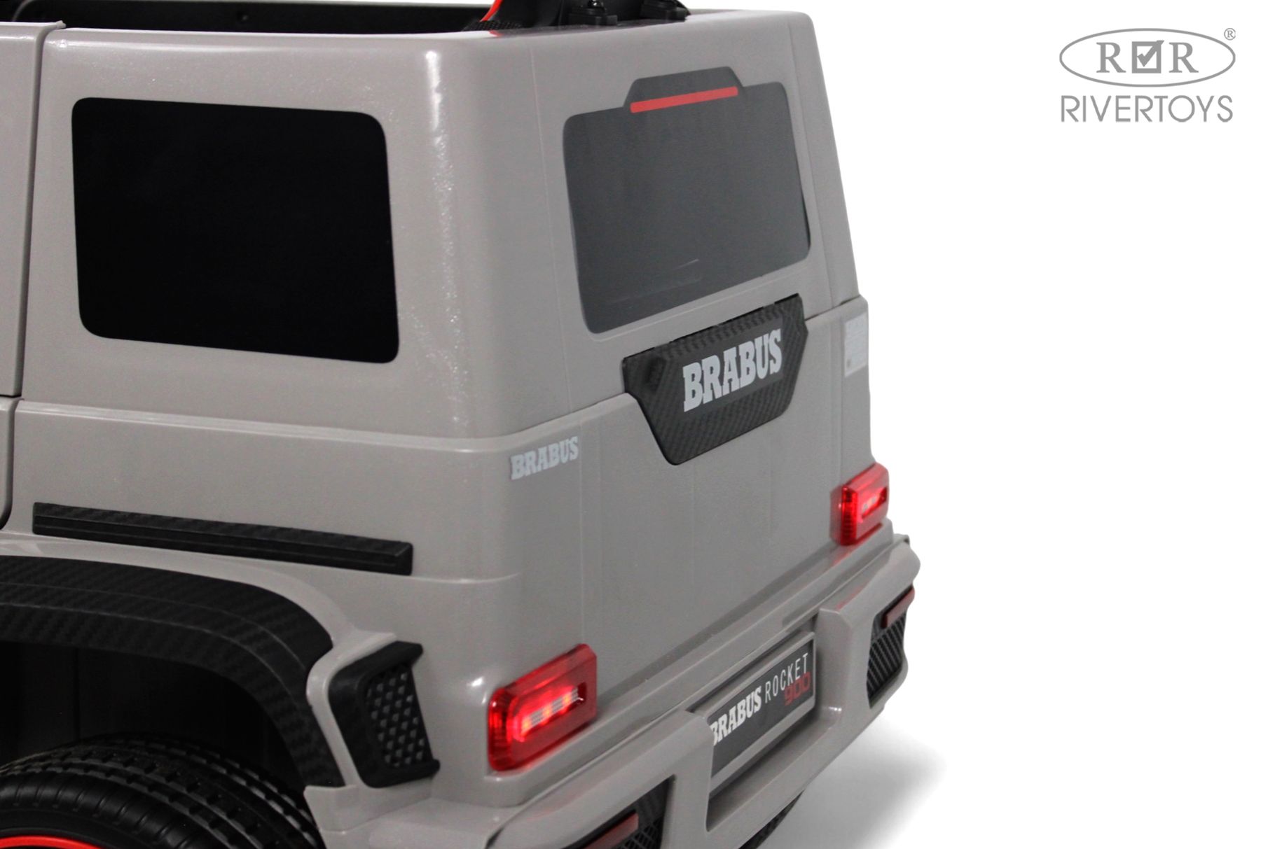 Электромобиль RIVERTOYS Mercedes Z999ZZ-GREY С пультом ДУ - фото 4