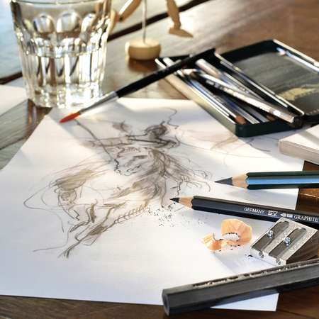 Карандаши чернографитные Faber Castell