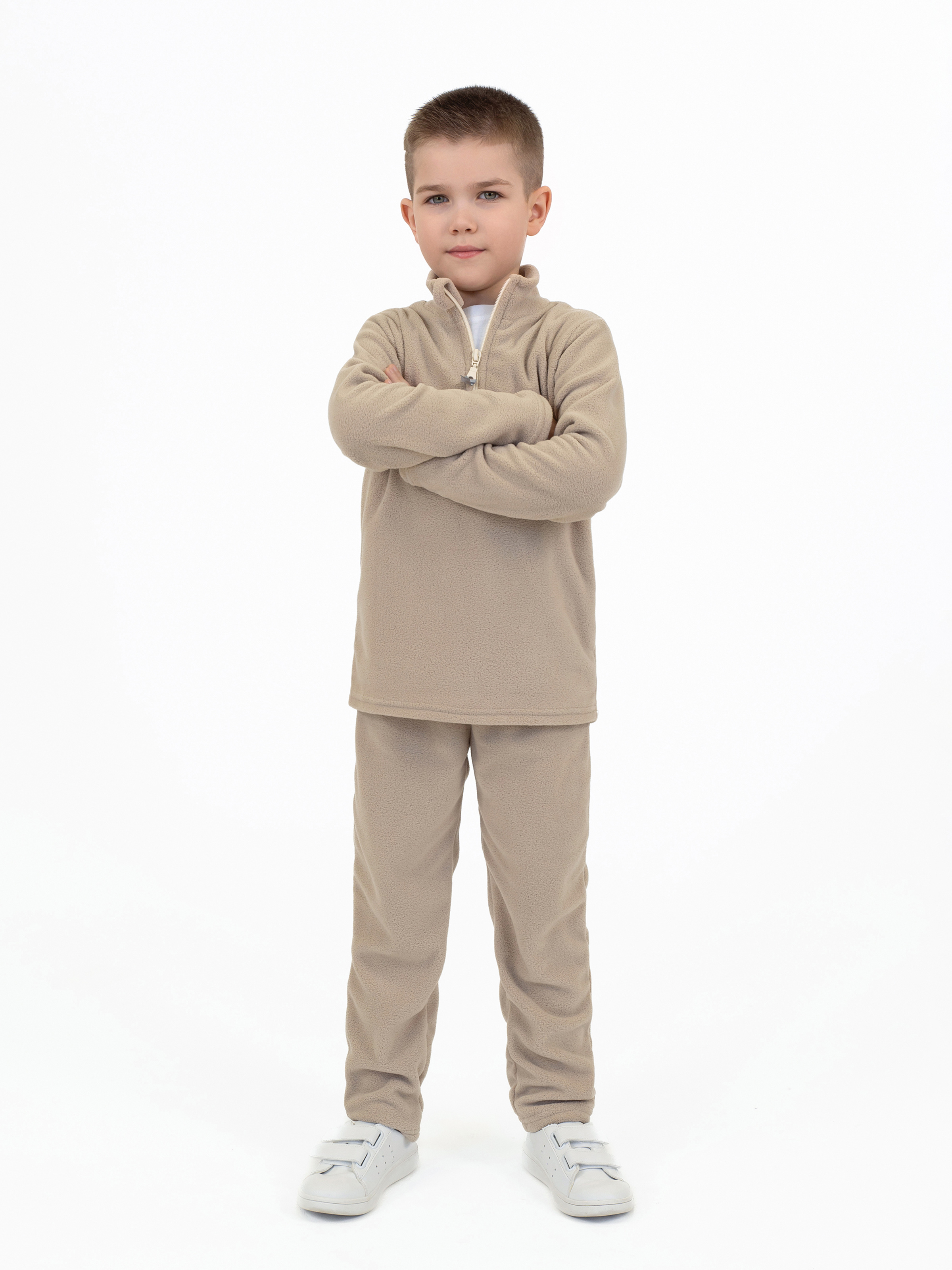 Толстовка и брюки Утенок 7052г(ш) какао - фото 21