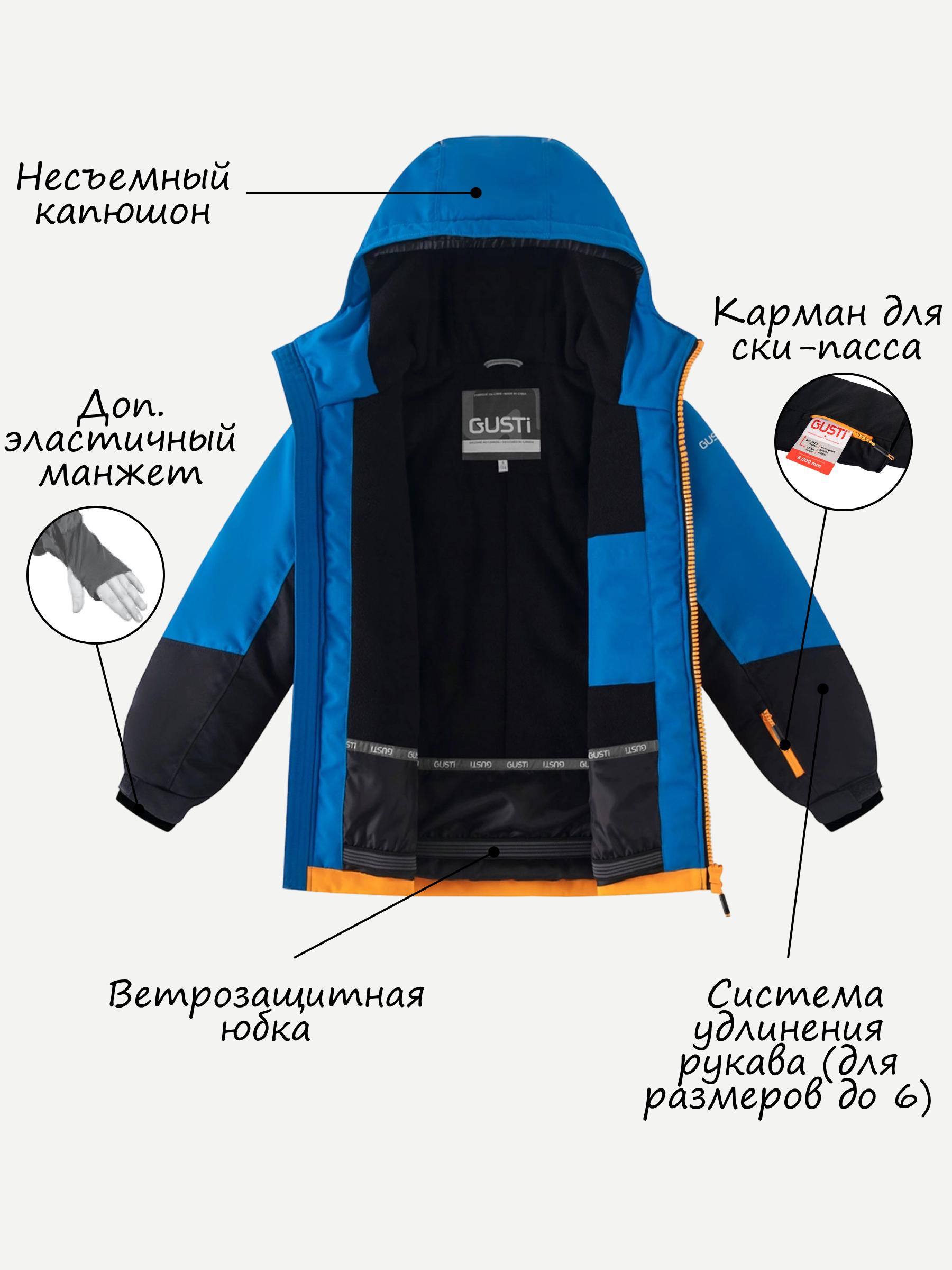 Комплект GUSTI GW5BS982-NAUTICAL - фото 4