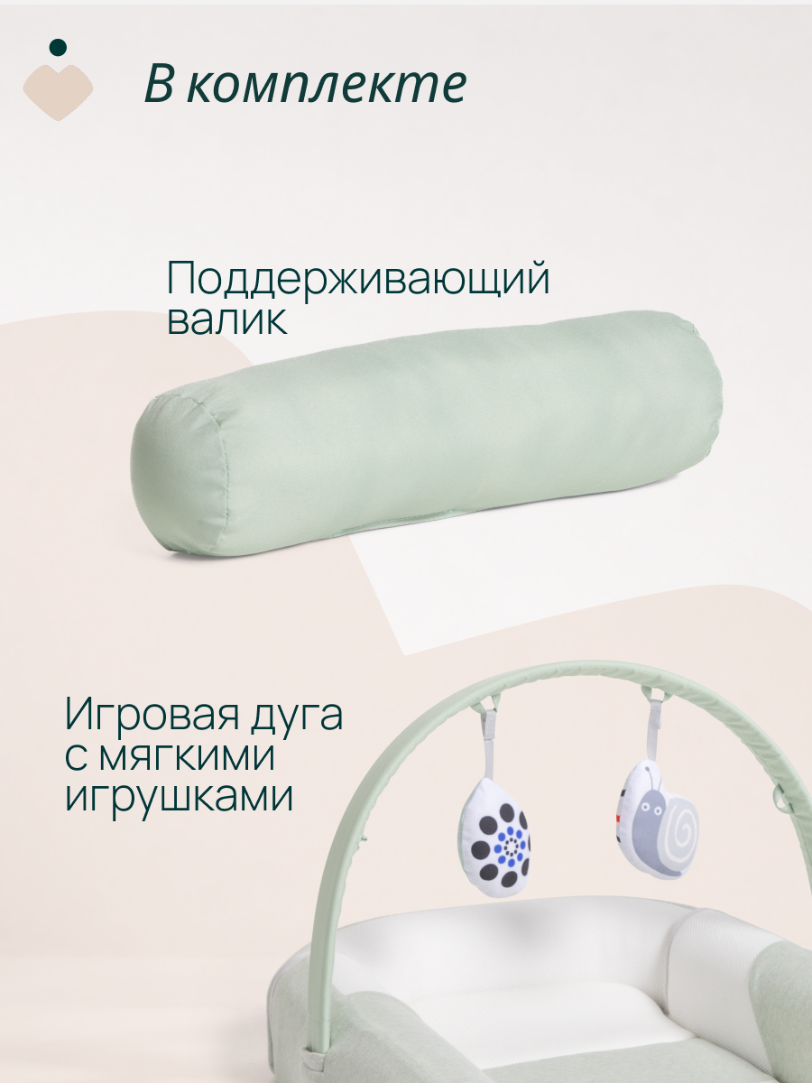 Матрас Chicco Mommy Pod 4в1 Olive 48х81 - фото 20