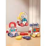 Бизиборд MyMoon Развивающие тактильные игрушки Монтессори