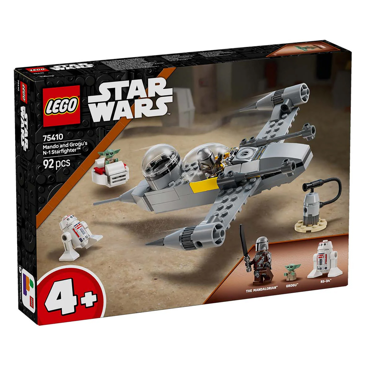 Конструктор LEGO Star Wars Истребитель N-1 Мандалорца 92 дет. - фото 10
