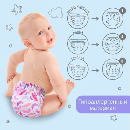 Многоразовые подгузники Крошка Я Onesize