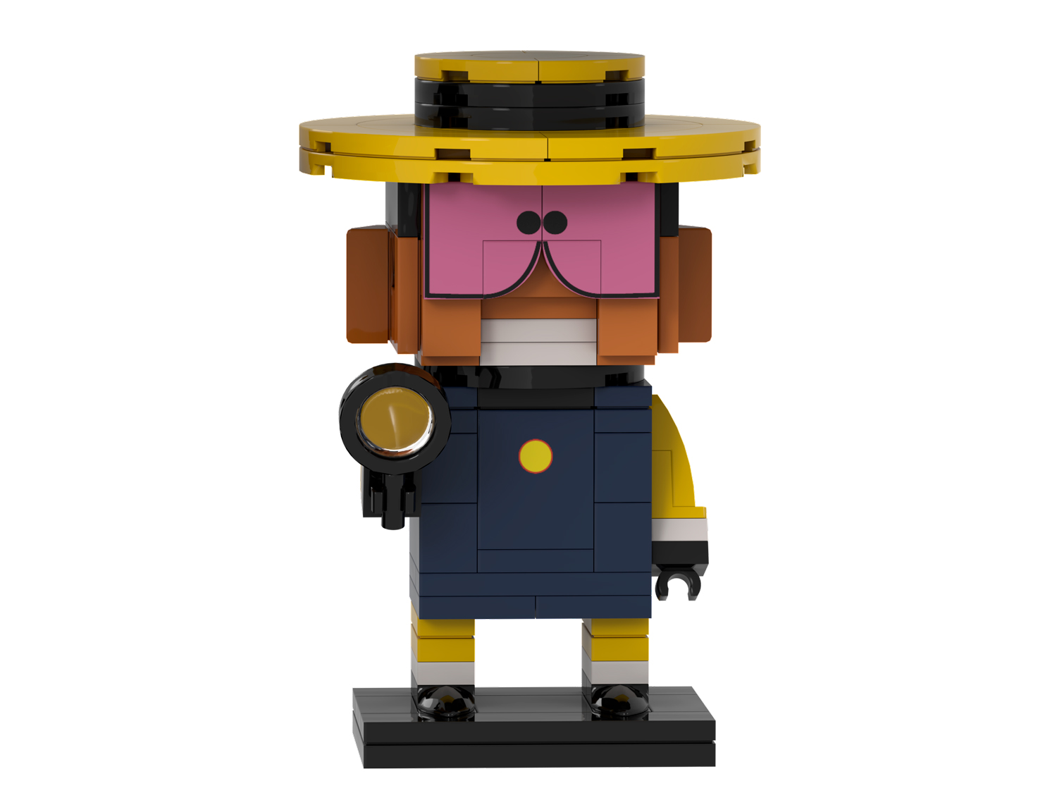 Конструктор brick labs Бременские музыканты Сыщик 108 дет. - фото 3