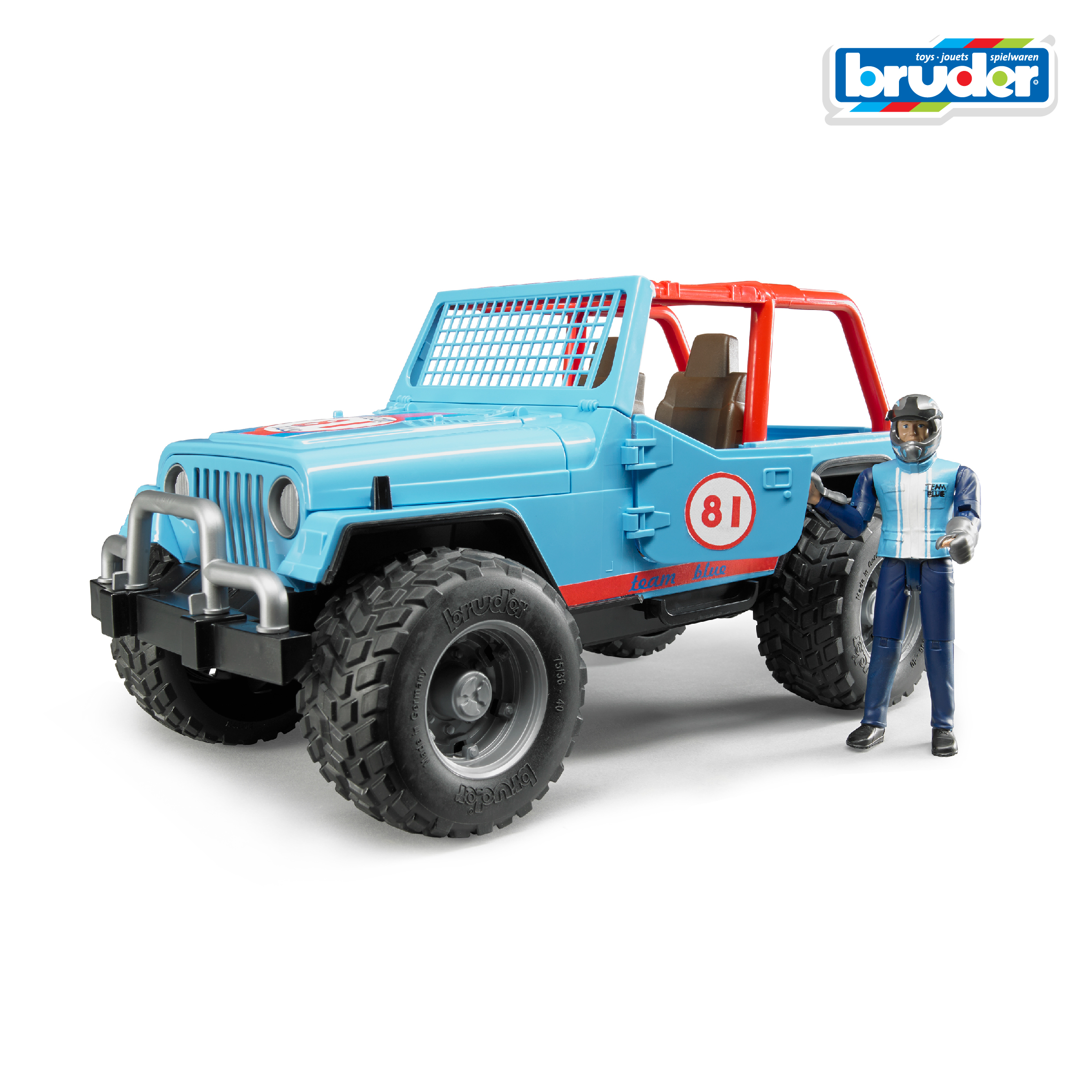 Внедорожник Bruder Cross Country Racer 1:16 02-541 - фото 3