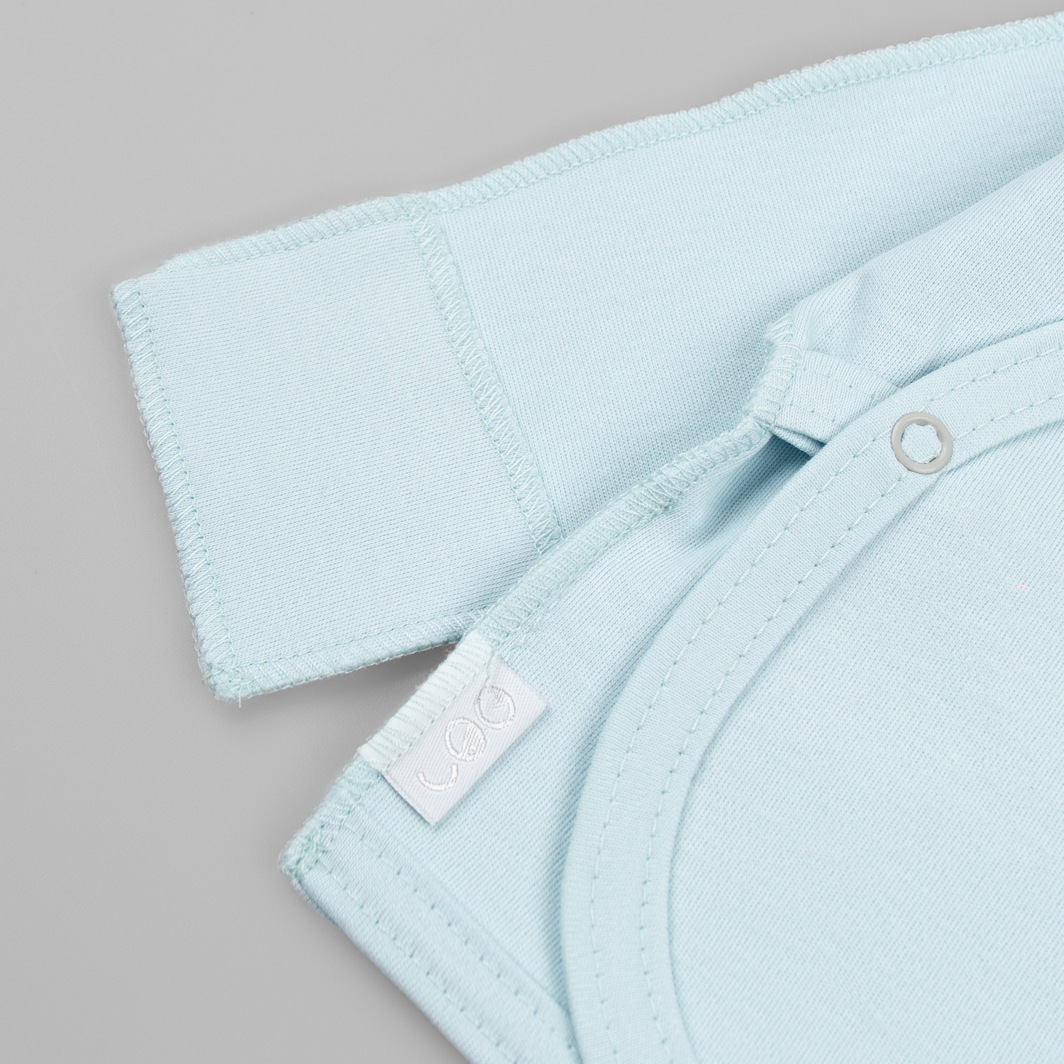 Распашонка 2 шт LEO 1001А-13_белый/голубой - фото 11