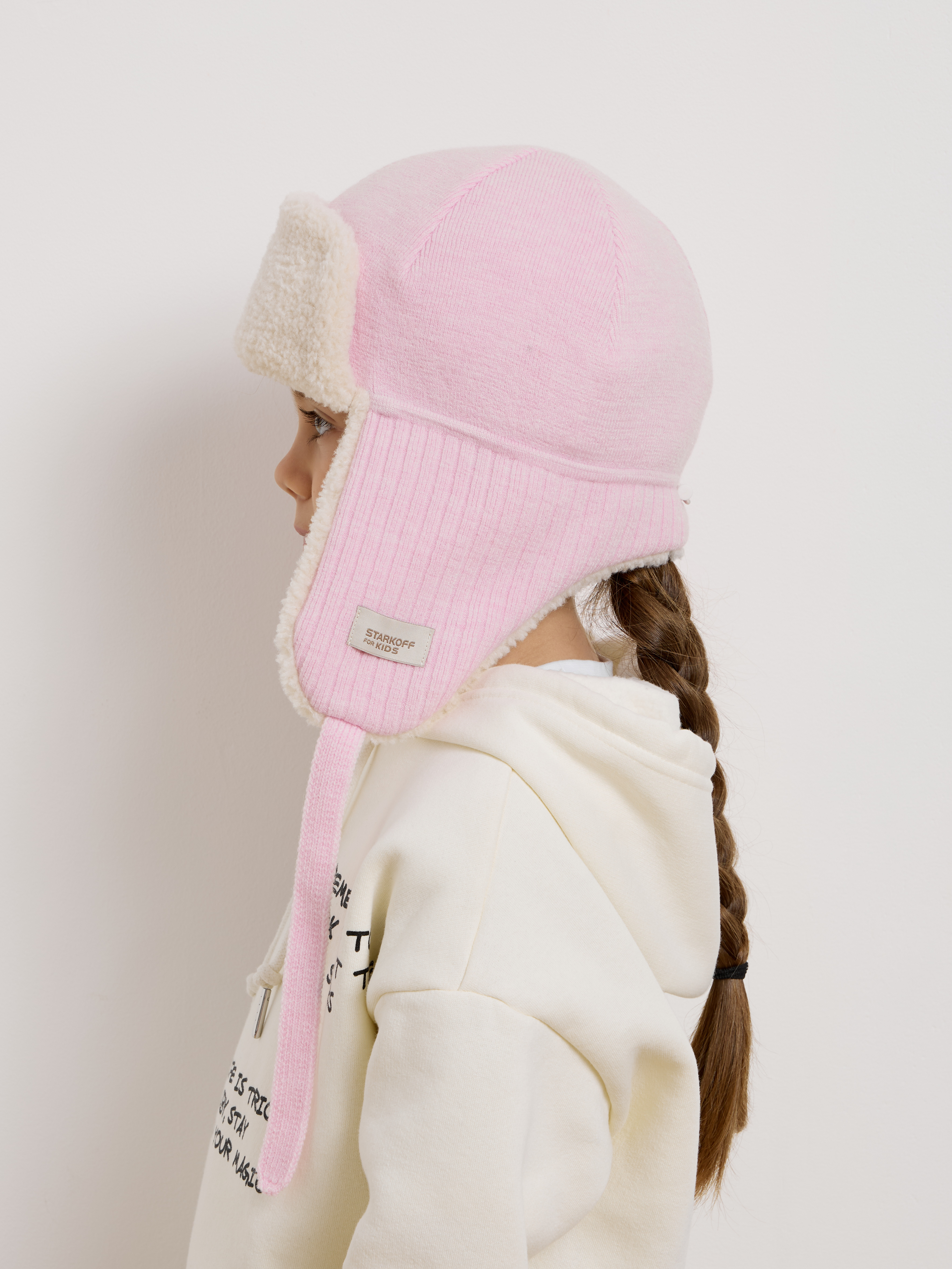 Шапка-ушанка Starkoff Kids Д500948 - фото 15
