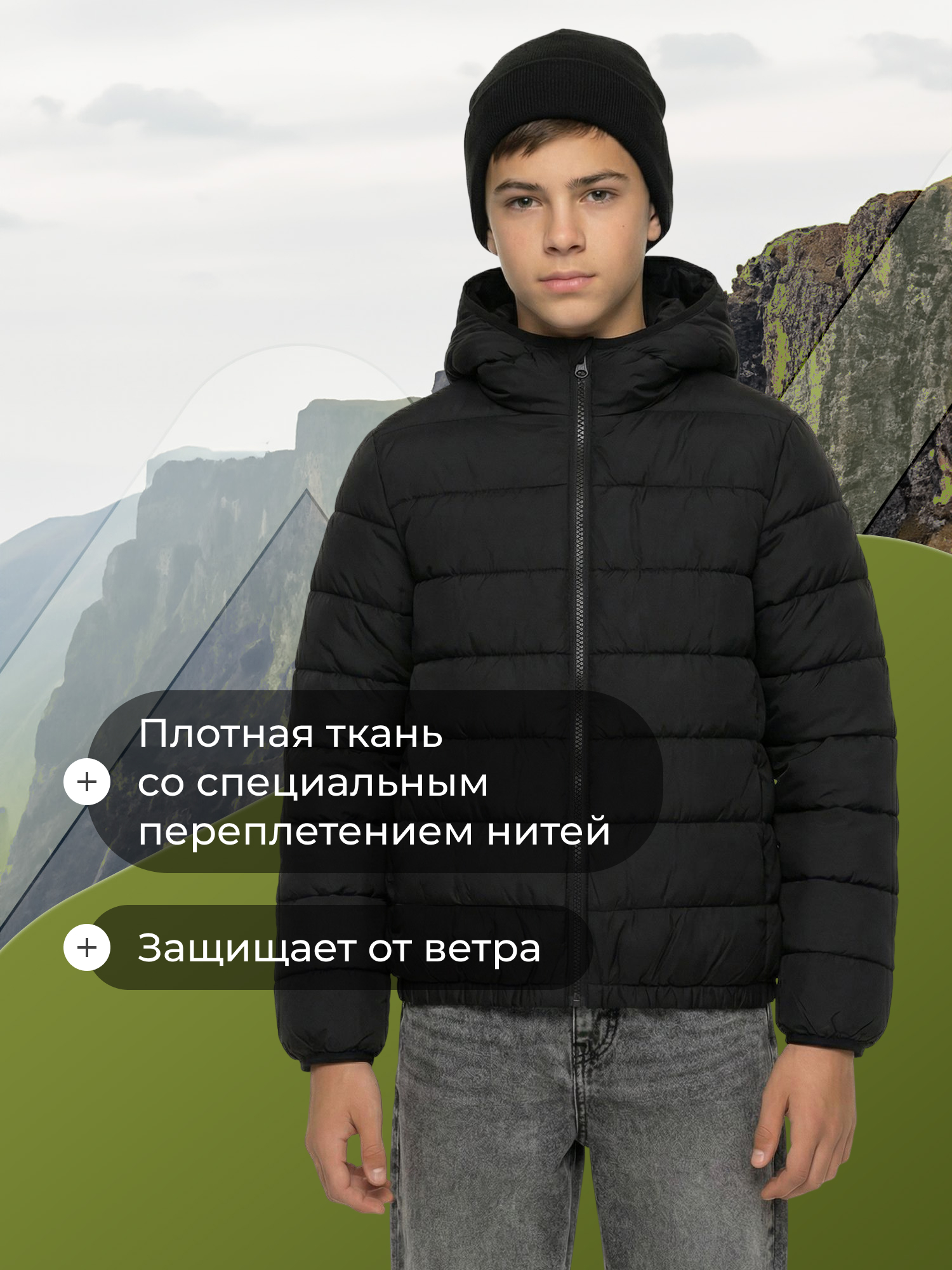 Куртка De Mount DMAS25121-8D3H-BLK - фото 4