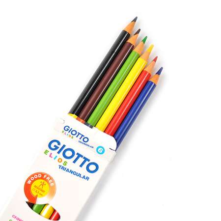 Карандаши цветные GIOTTO 6 шт.
