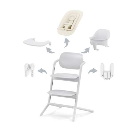 Стульчик для кормления Cybex LEMO 4-in-1 Set белый