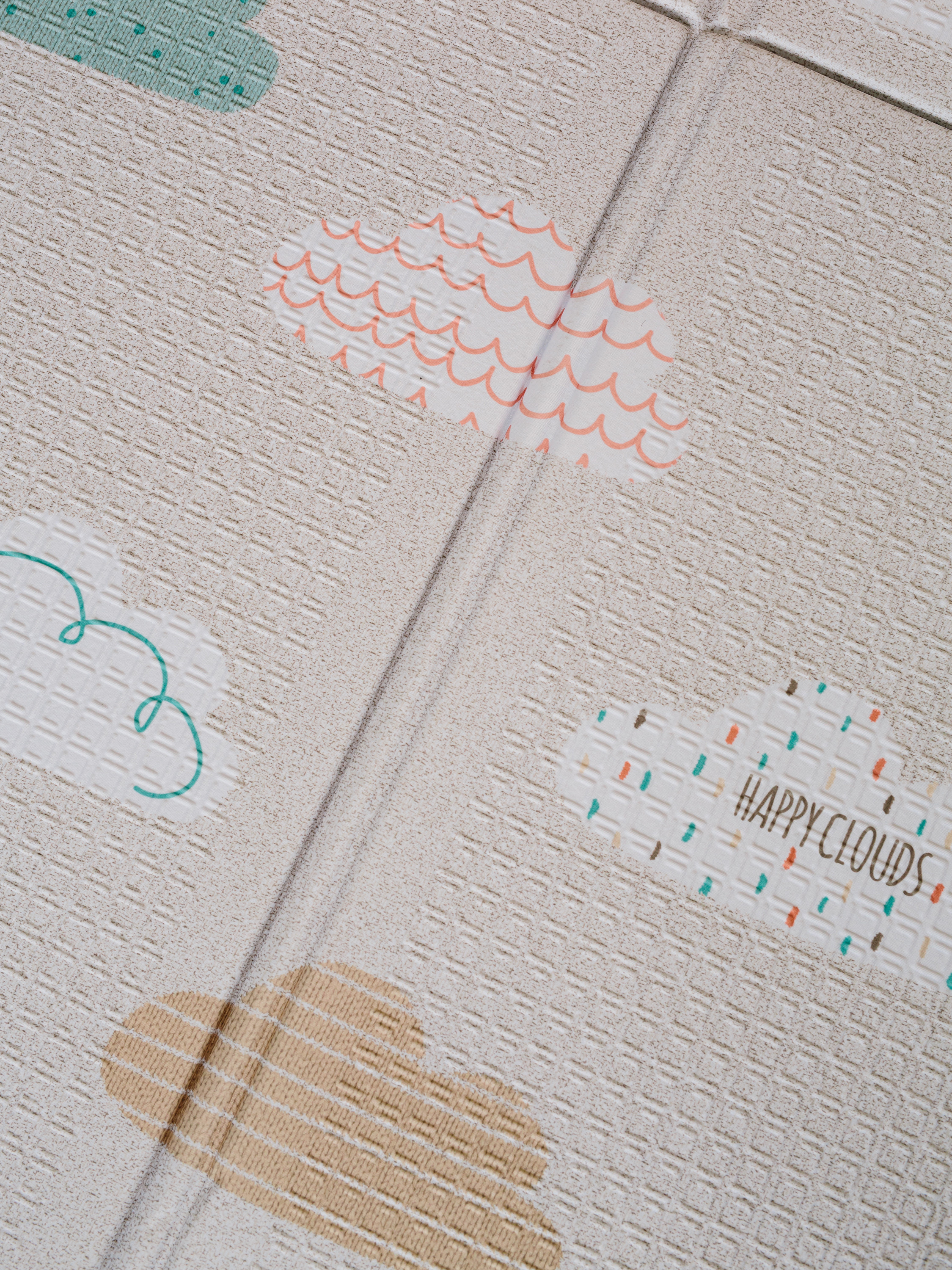 Детский складной коврик Parklon Облачка 140 x 200 см - фото 5