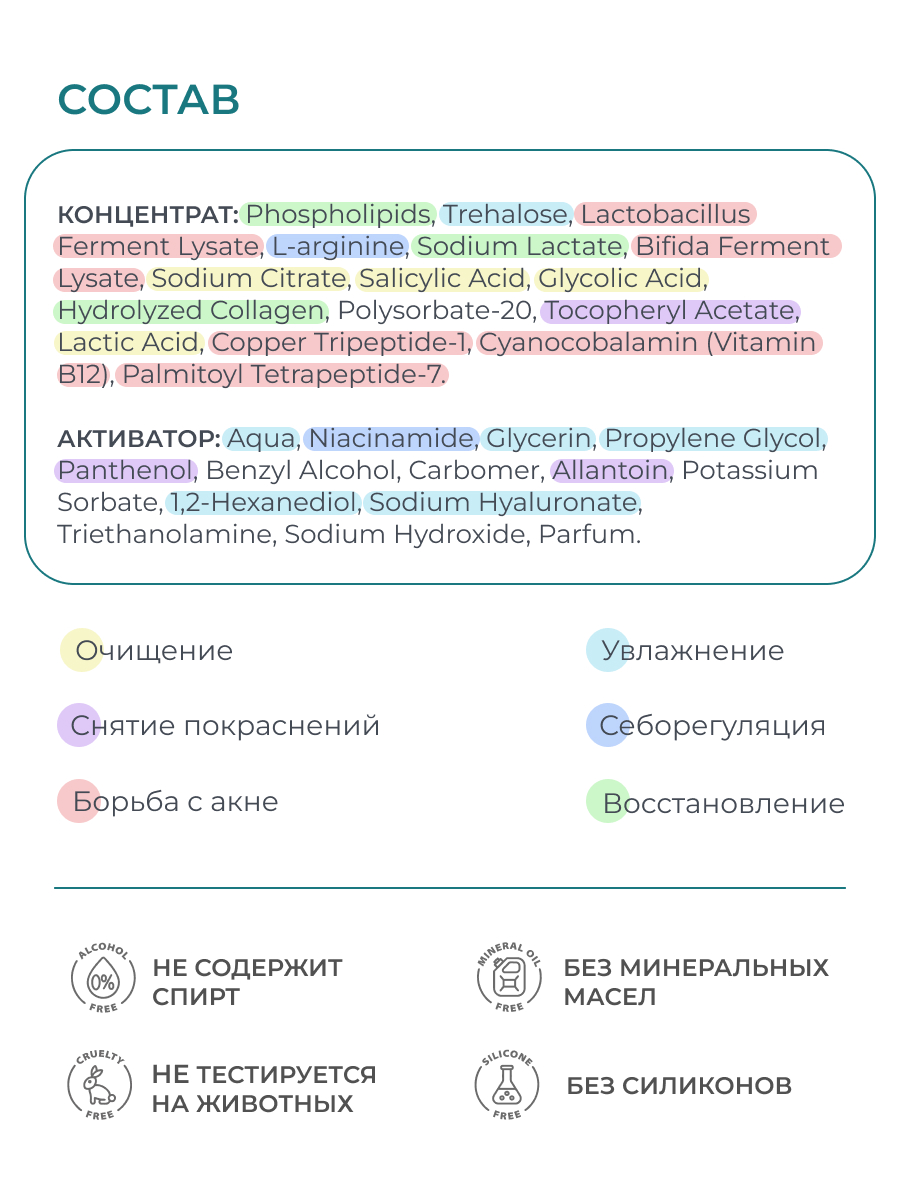 Сыворотка АКАВИЯ Anti-Аcne ночная с кислотами - фото 10