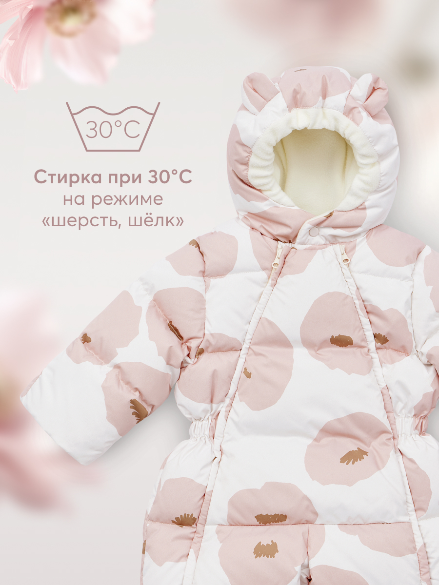 Комбинезон Happy Baby 89028_pink(flower) - фото 6