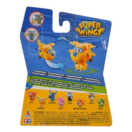 Автомобиль Super Wings Мини-трансформер Донни