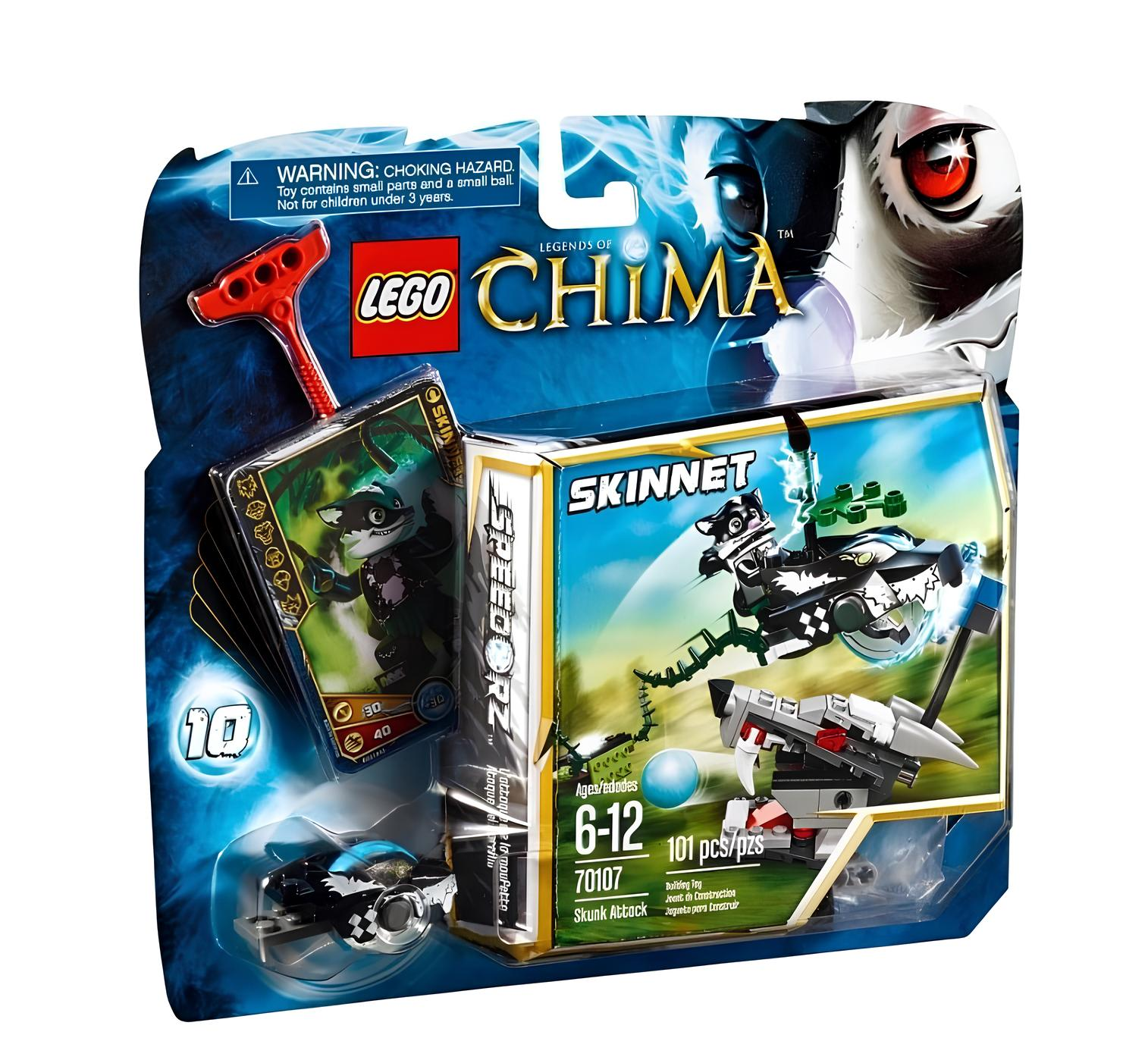 Конструктор LEGO Legends of Chima 70107 87 дет. - фото 1