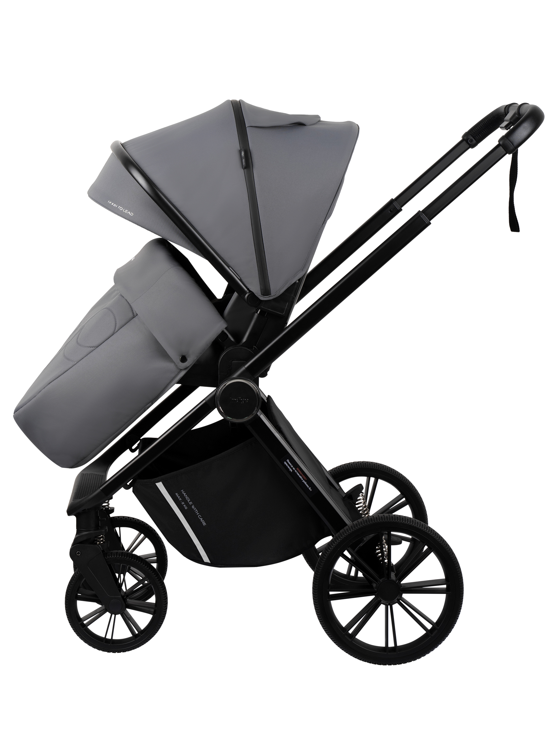Коляска 3в1 Indigo Sting темно-серый - фото 17
