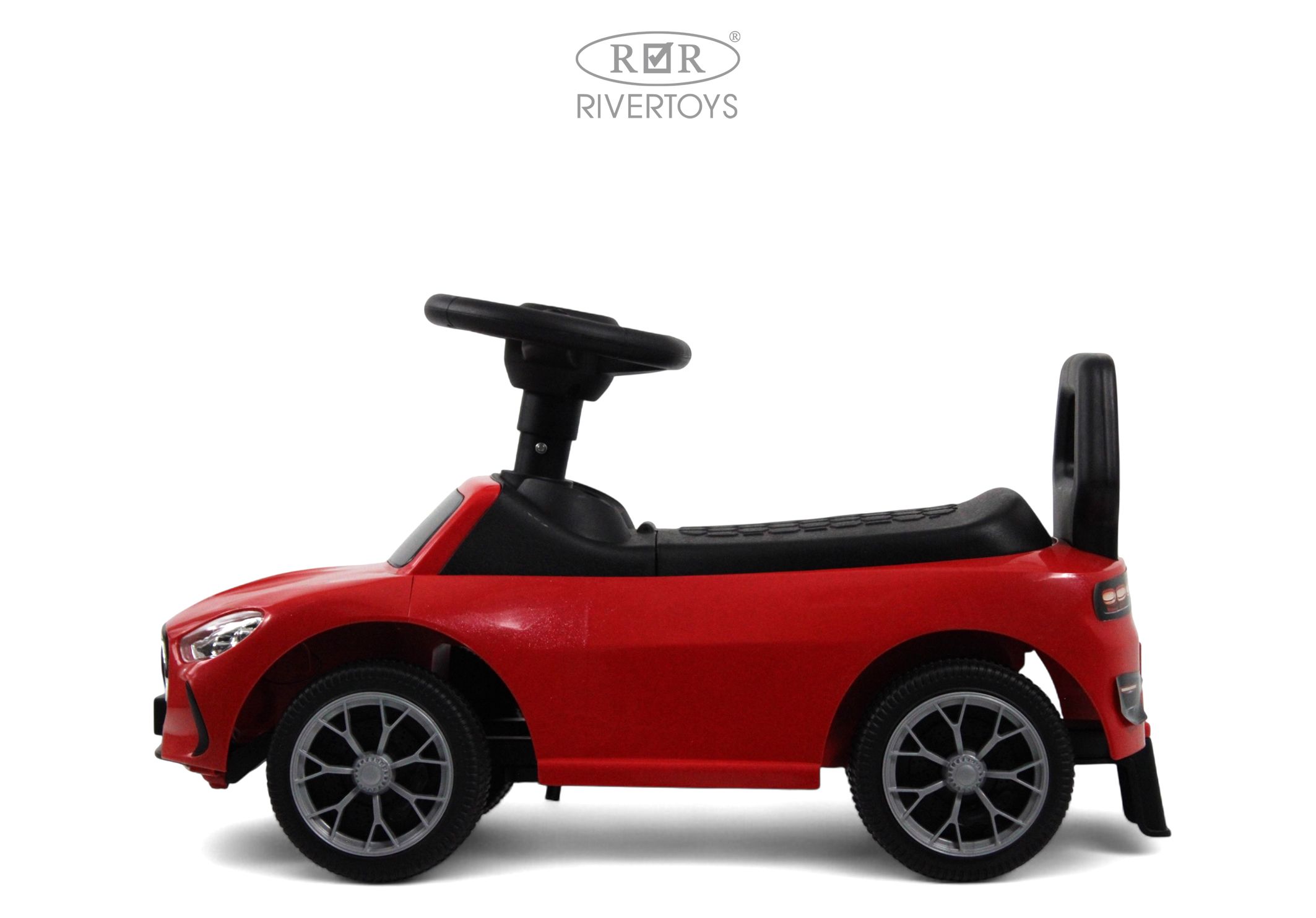 Каталка RIVERTOYS Z004ZZ-M-RED красный - фото 7