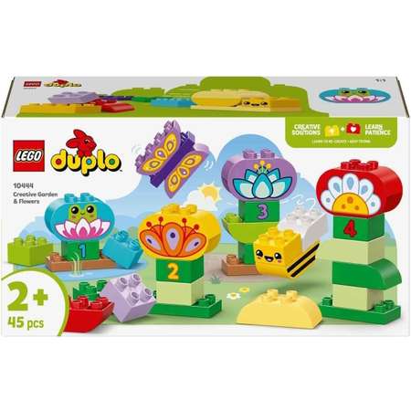 Конструктор LEGO DUPLO Креативный цветочный сад блочный
