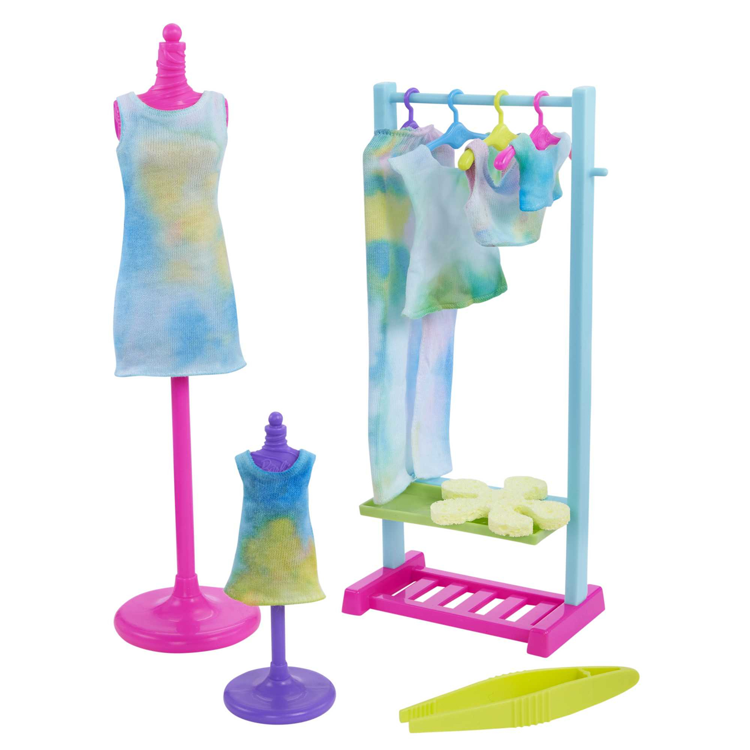 Кукла модельная Barbie Tie-Dye Fashion Maker HCD29 - фото 3