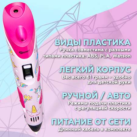 3D ручка Даджет 3Dali Plus