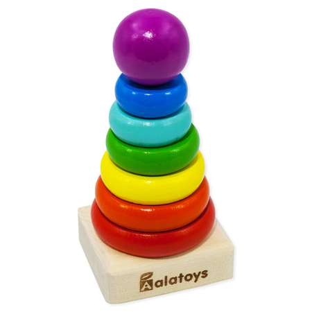 Игрушка Alatoys пирамидка