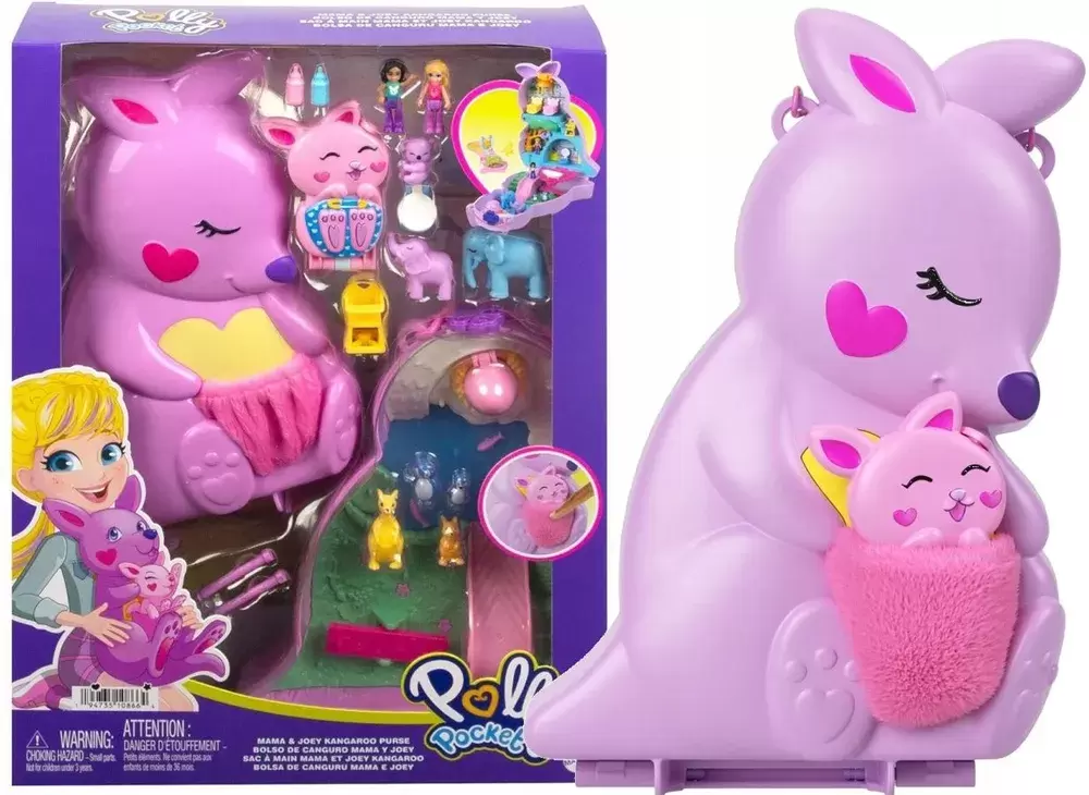 Изображение товара Игровой набор POLLY POCKET с микрокуклами и ремешком Изображение товара Игровой набор POLLY POCKET с микрокуклами и ремешком
