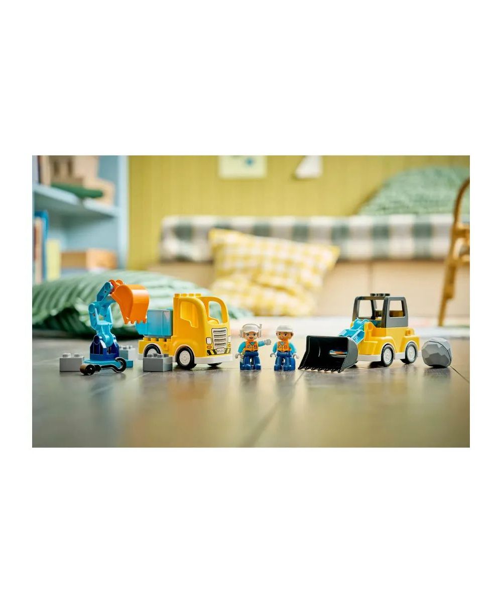 Конструктор LEGO DUPLO Строительная техника 3в1 22 дет. - фото 5