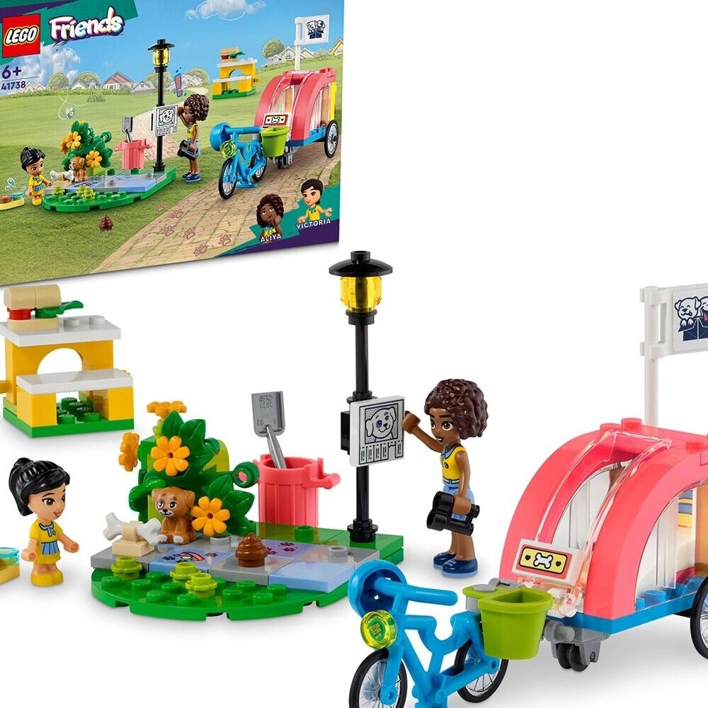 Конструктор LEGO Friends Спасательный велосипед 41738 695 дет. - фото 3