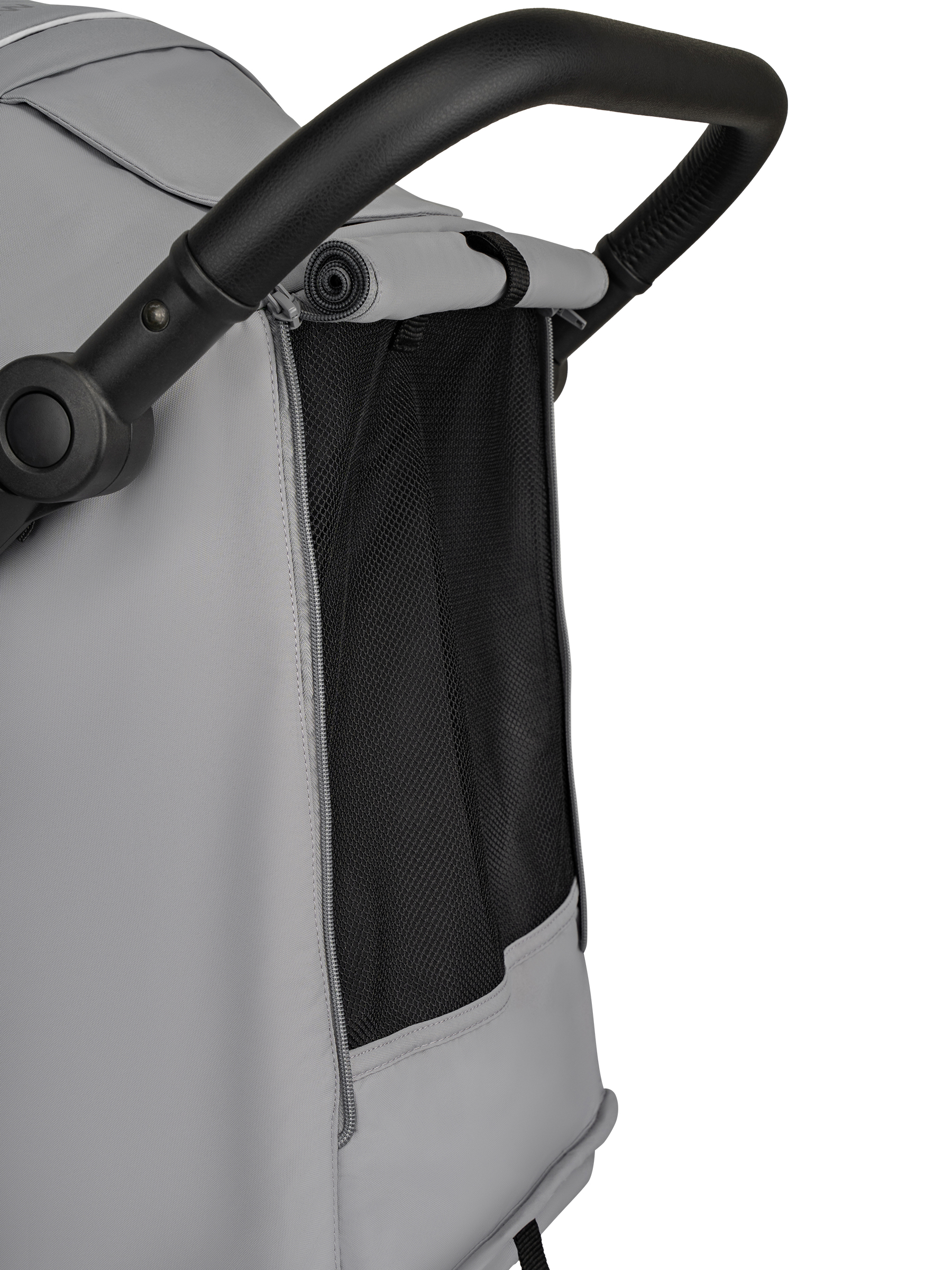 Коляска прогулочная JOVOLA SELENA Air 2025 с сумкой серый - фото 28