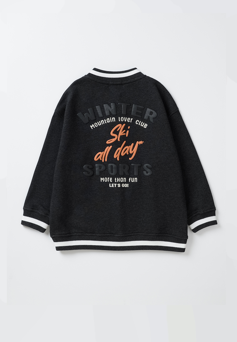 Бомбер artie W25M05J-1403M/Серый - фото 2