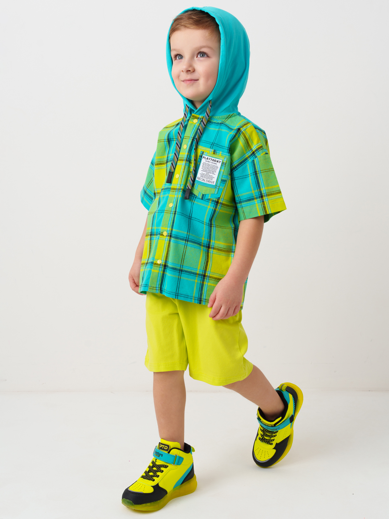 Рубашка PlayToday 12612223 - фото 4