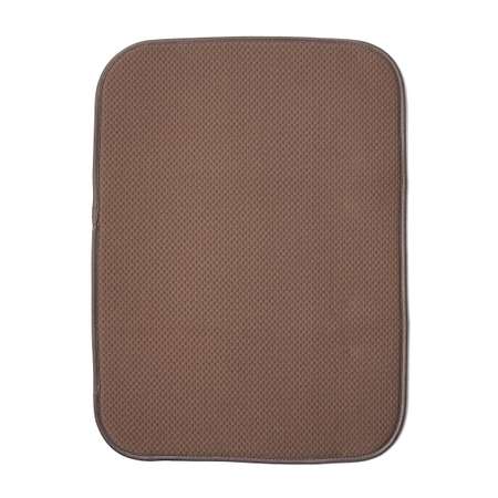 Коврик для сушки посуды DeNASTIA 38x51 см коричневый T000205