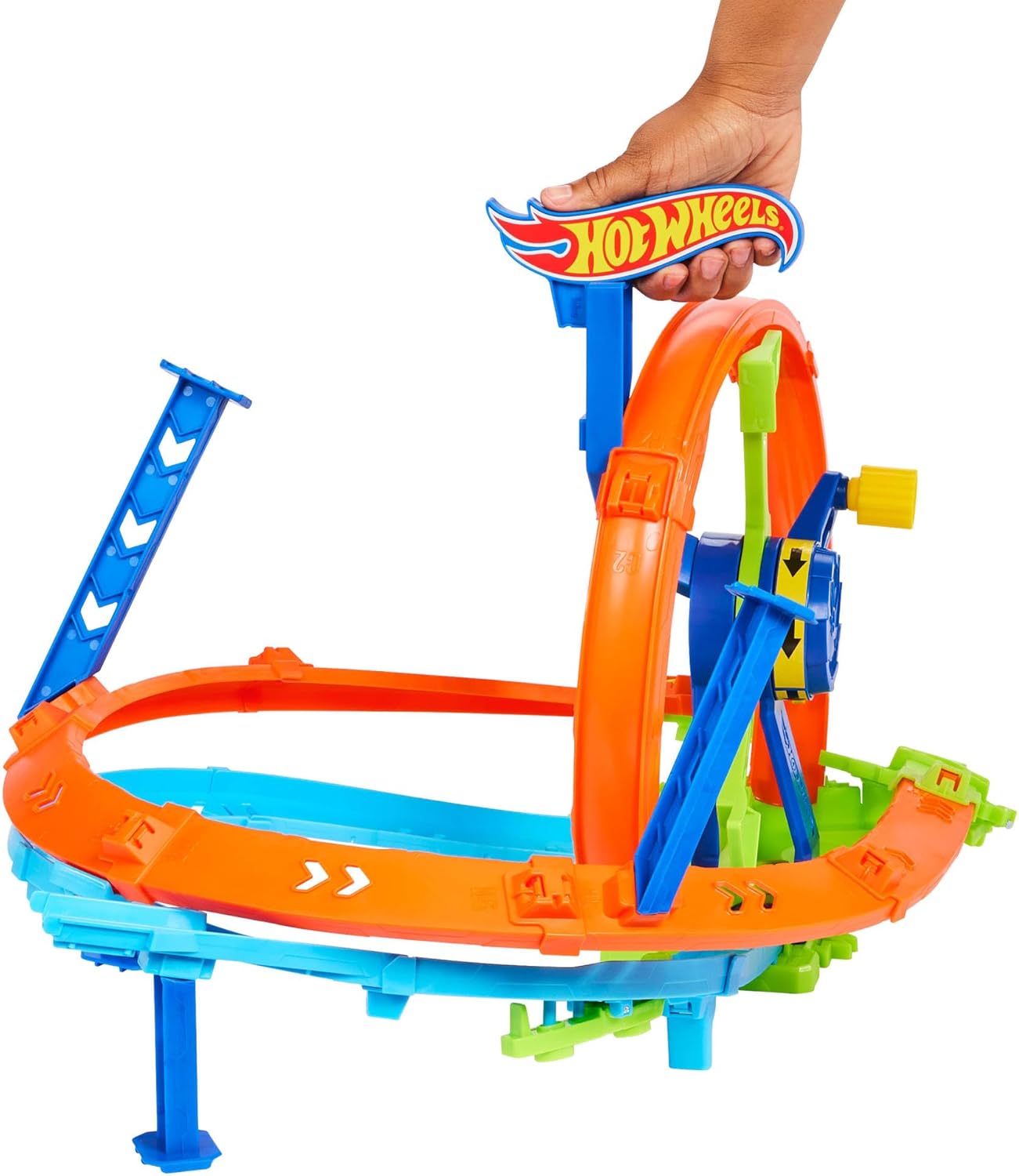 Трек Hot Wheels Колесо Кривошип Краш JBX65 - фото 5