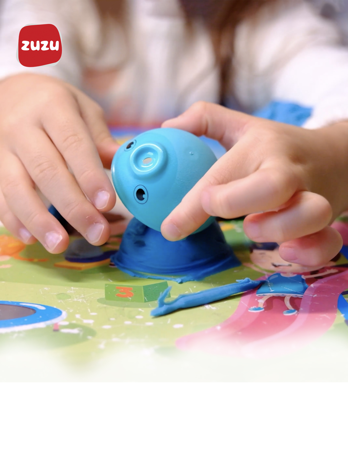 Игрушка ZUZUTOYS пирамидка Симпатичные стаканчики - фото 2