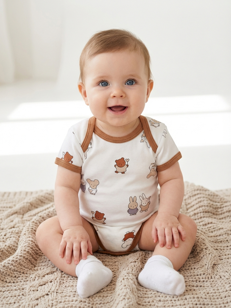 Боди 2 шт Эскимо 19-7175 - фото 2