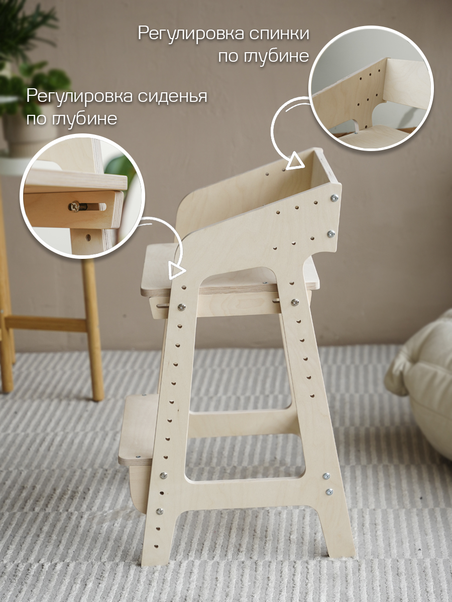Стульчик для кормления Klikkin Коняшка трансформер - фото 5