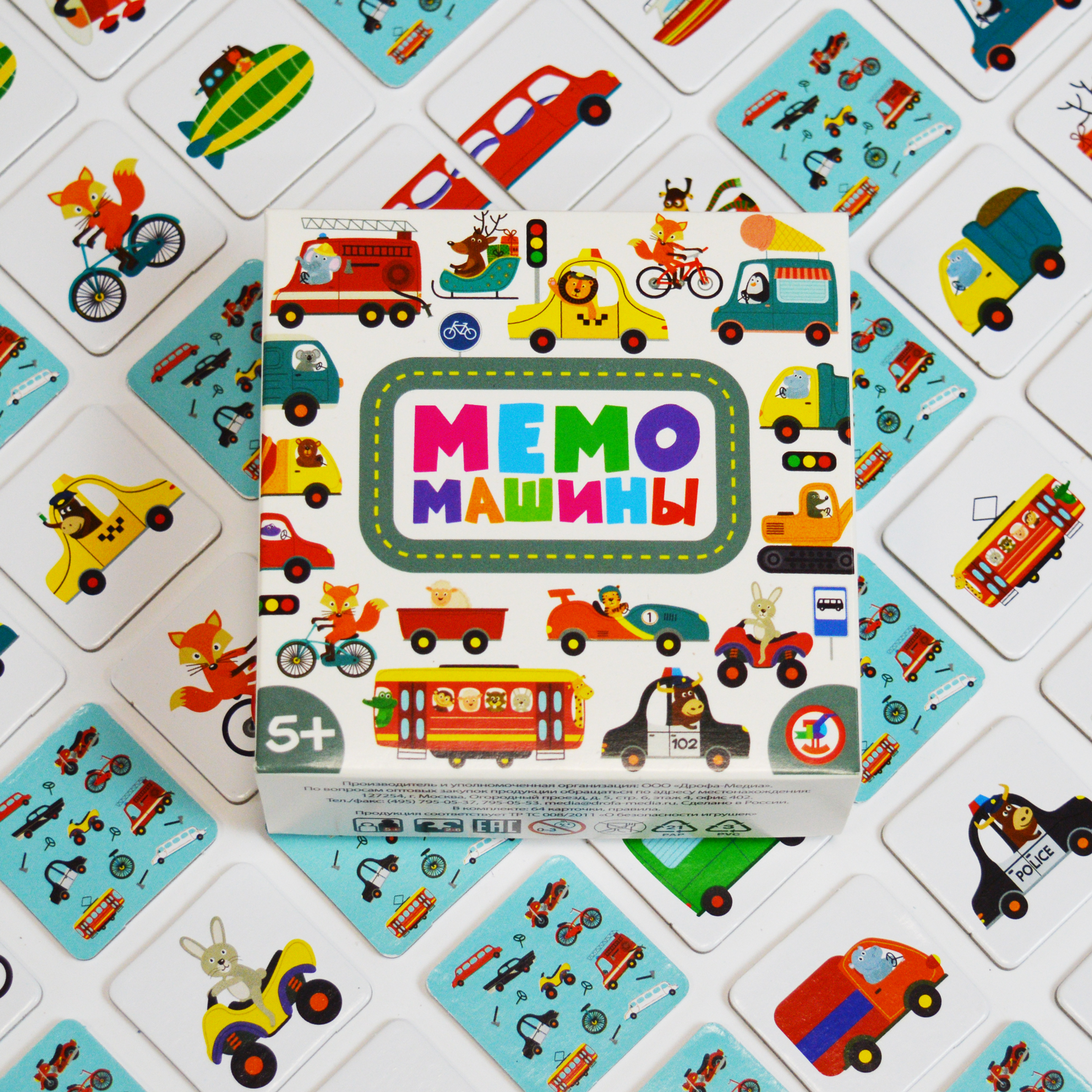 Настольная игра Дрофа-Медиа Мемо - фото 3
