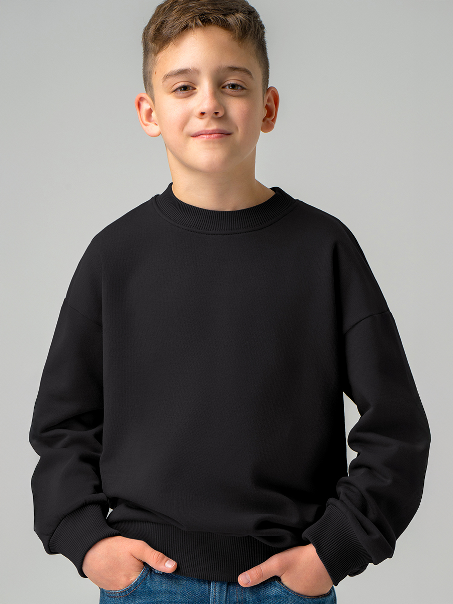 Свитшот HappyFox HF00851черный - фото 1