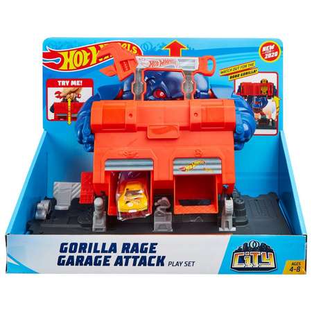 Трек Hot Wheels Атака гориллы