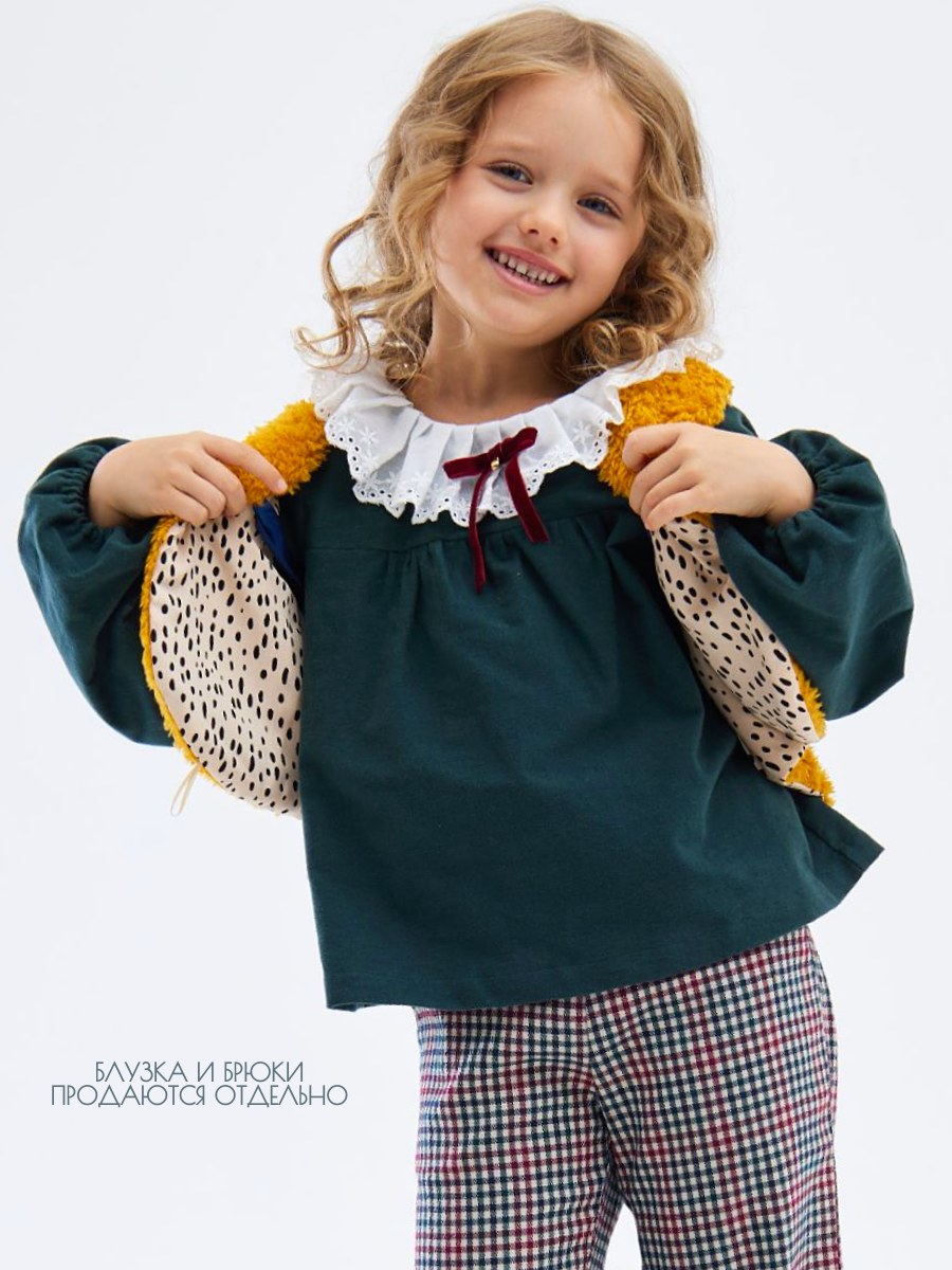 Жилет Little Dress Story SHERPKIRA41YELL - фото 7