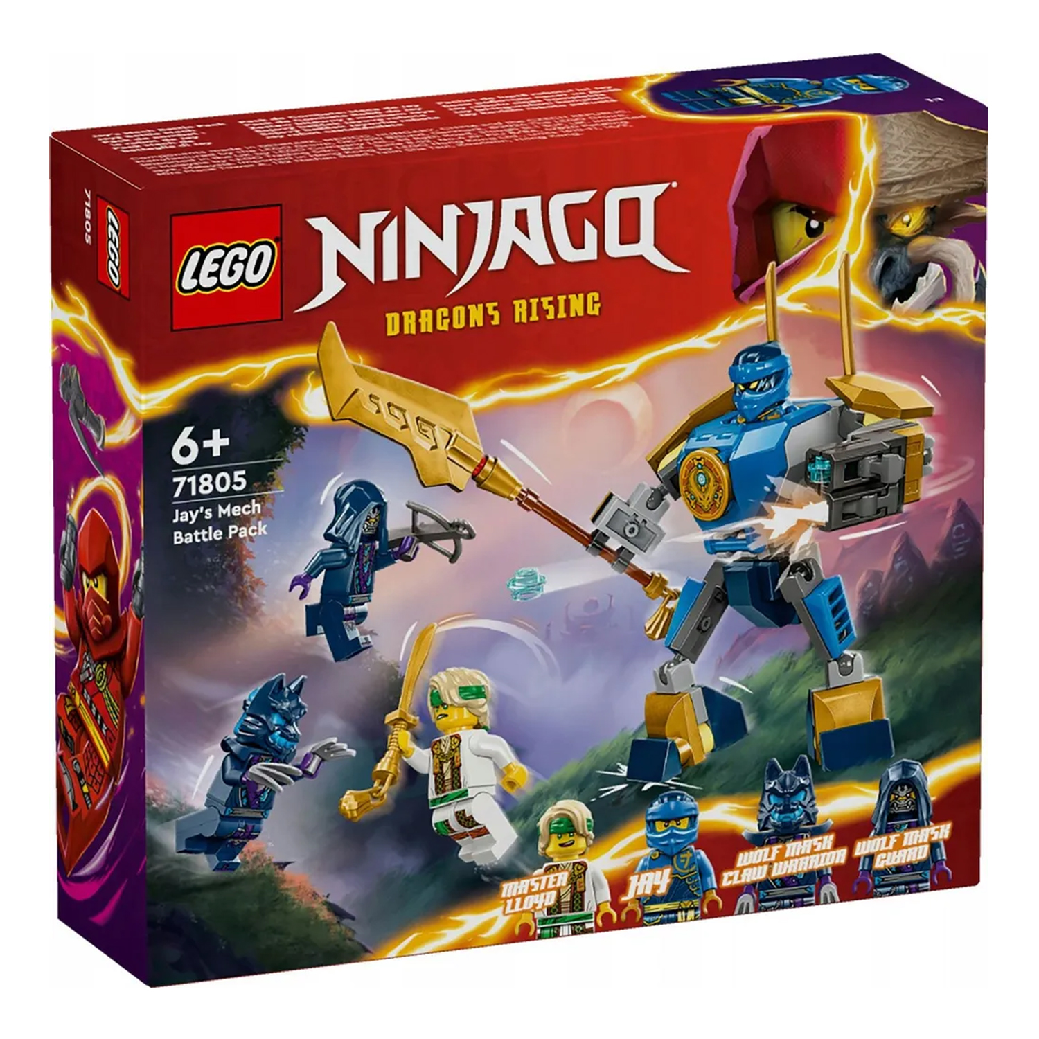 Конструктор LEGO NINJAGO Боевой набор меха Джея - фото 9