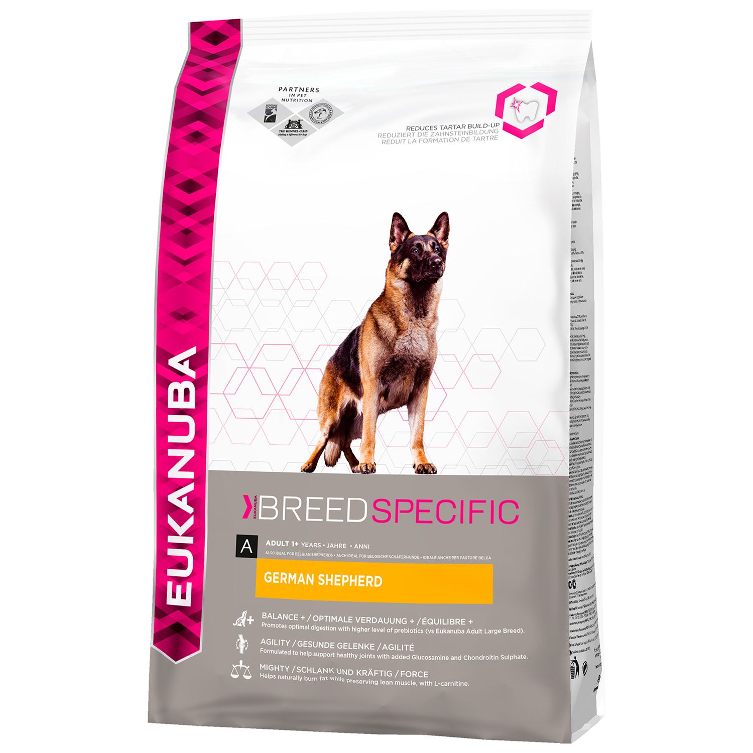 Корм для собак Eukanuba 10кг Dog DNA с мясом птицы для немецких овчарок - фото 2