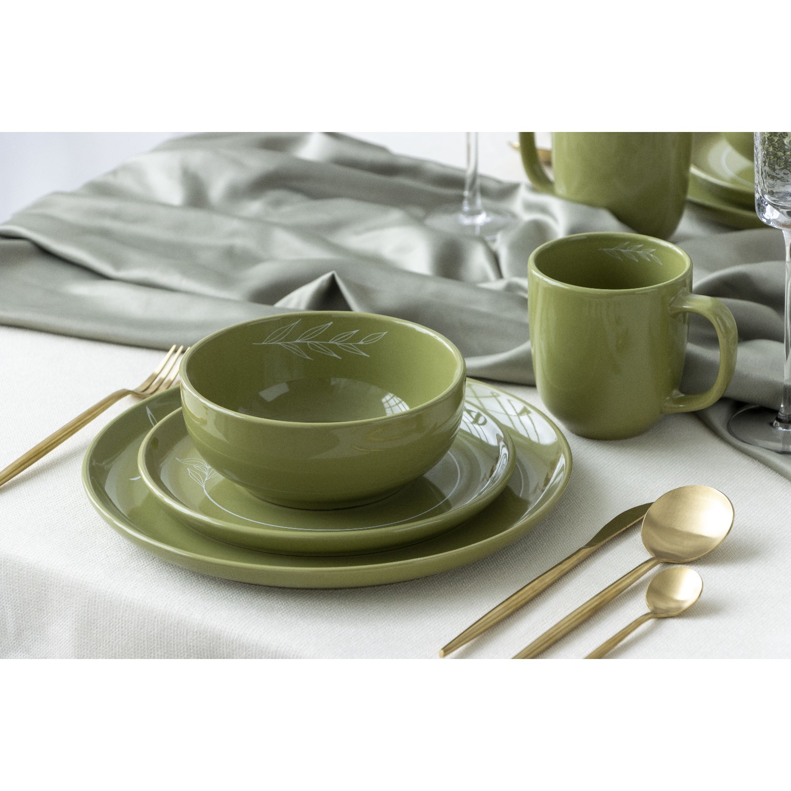 Глубокая тарелка Sima-Land Олива 15 5 х 6 5 см - фото 10