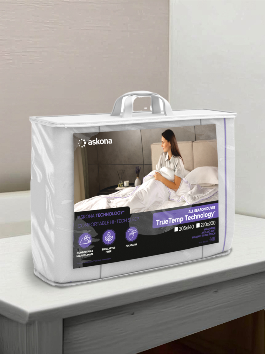 Одеяло Askona TrueTemp серия Technology 200 x 220 см - фото 5